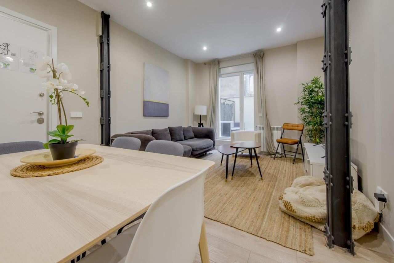 Acogedor Apt 3 Habitaciones Y Terraza En El Centro Madrid Esterno foto