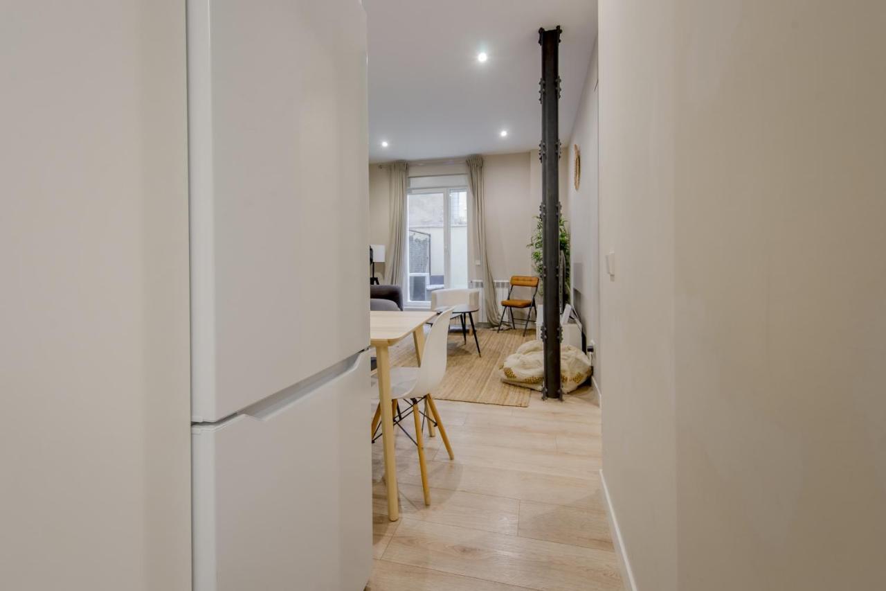 Acogedor Apt 3 Habitaciones Y Terraza En El Centro Madrid Esterno foto