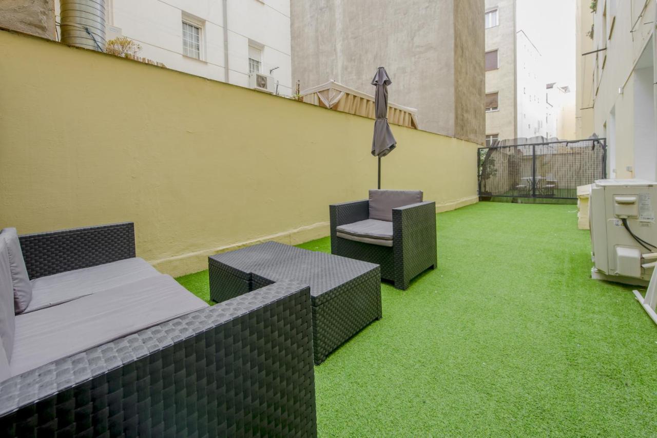 Acogedor Apt 3 Habitaciones Y Terraza En El Centro Madrid Esterno foto